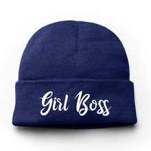 Load image into Gallery viewer, Girl Boss Embroidery Beanie Hat