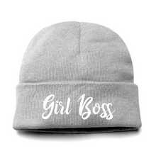Load image into Gallery viewer, Girl Boss Embroidery Beanie Hat