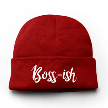 Load image into Gallery viewer, Boss-ish Embroidery Beanie Hat