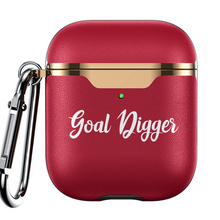 Load image into Gallery viewer, Custom Leather Airpod Case - Electroplated