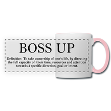 Load image into Gallery viewer, Panoramic Mug - white/pink