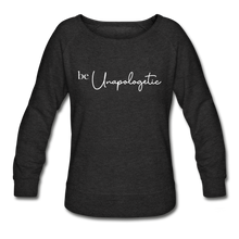 Load image into Gallery viewer, Unapologetic Crewneck Sweatshirt - heather black
