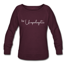 Load image into Gallery viewer, Unapologetic Crewneck Sweatshirt - plum