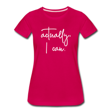 Load image into Gallery viewer, I CAN Premium T-Shirt - dark pink