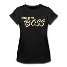 Load image into Gallery viewer, Heavy On The Boss T-Shirt - black