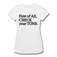 Load image into Gallery viewer, Women's Relaxed Fit T-Shirt - white