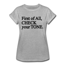 Load image into Gallery viewer, Women's Relaxed Fit T-Shirt - heather gray