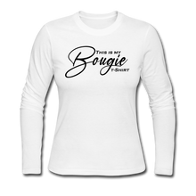 Load image into Gallery viewer, Women's Long Sleeve Jersey T-Shirt - white