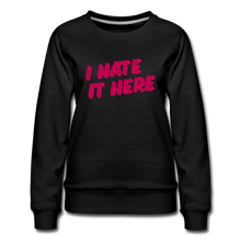 Load image into Gallery viewer, Women’s Premium Sweatshirt - black