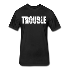 Load image into Gallery viewer, Fitted Cotton/Poly T-Shirt by Next Level - black