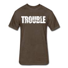 Load image into Gallery viewer, Fitted Cotton/Poly T-Shirt by Next Level - heather espresso