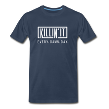 Load image into Gallery viewer, Men’s Premium Organic T-Shirt - navy