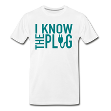 Load image into Gallery viewer, The Plug T-Shirt - white