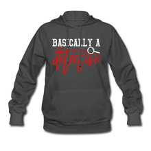 Load image into Gallery viewer, Women's Hoodie - asphalt