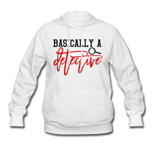 Load image into Gallery viewer, Detective Hoodie - white