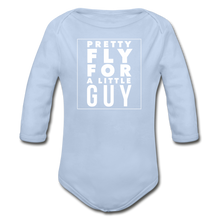 Load image into Gallery viewer, Fly Guy Long Sleeve Baby Bodysuit - sky