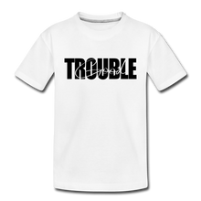 Load image into Gallery viewer, Good Trouble Kids' Premium T-Shirt - white