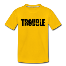 Load image into Gallery viewer, Good Trouble Kids' Premium T-Shirt - sun yellow
