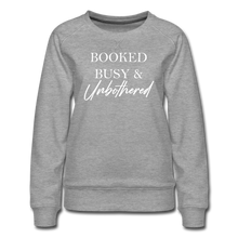 Load image into Gallery viewer, Unbothered Premium Sweatshirt - heather gray