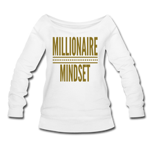 Load image into Gallery viewer, Millionaire Wideneck Sweatshirt - white