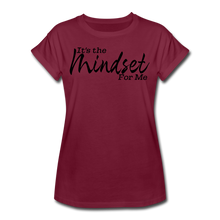 Load image into Gallery viewer, Mindset Women's Relaxed Fit T-Shirt - burgundy