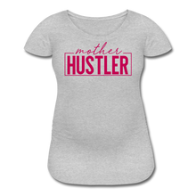 Load image into Gallery viewer, Mother Hustler Women’s Maternity T-Shirt - heather gray