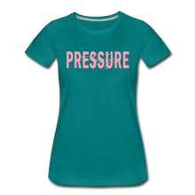 Load image into Gallery viewer, Apply PressWomen’s Premium T-Shirt - teal