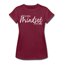 Load image into Gallery viewer, Mindset Relaxed Fit T-Shirt - burgundy