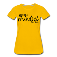 Load image into Gallery viewer, Mindset Women’s Premium T-Shirt - sun yellow