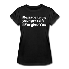 Load image into Gallery viewer, Message to Self Relaxed Fit T-Shirt - black