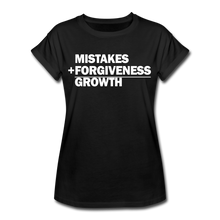 Load image into Gallery viewer, Mistakes Relaxed Fit T-Shirt - black