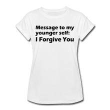 Load image into Gallery viewer, Message to Self Relaxed Fit T-Shirt - white