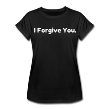 Load image into Gallery viewer, I Forgive You Relaxed Fit T-Shirt - black
