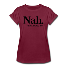 Load image into Gallery viewer, Nah Relaxed Fit T-Shirt - burgundy