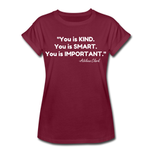 Load image into Gallery viewer, You Is Relaxed Fit T-Shirt - burgundy