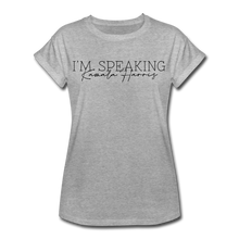 Load image into Gallery viewer, I'm Speaking Relaxed Fit T-Shirt - heather gray