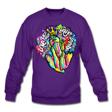 Load image into Gallery viewer, Melanin Crewneck Sweatshirt - purple