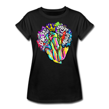 Load image into Gallery viewer, Melanin Relaxed Fit T-Shirt - black