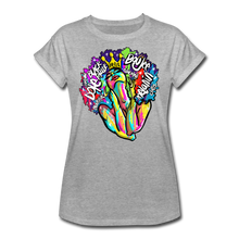 Load image into Gallery viewer, Melanin Relaxed Fit T-Shirt - heather gray