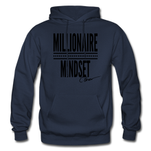 Load image into Gallery viewer, Millionaire Mindset Adult Hoodie (Limited Edition) - navy