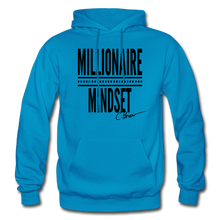Load image into Gallery viewer, Millionaire Mindset Adult Hoodie (Limited Edition) - turquoise
