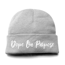 Load image into Gallery viewer, Dope On Purpose Embroidery Beanie Hat
