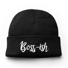 Load image into Gallery viewer, Boss-ish Embroidery Beanie Hat
