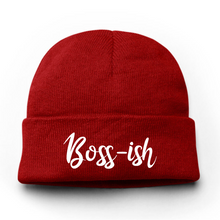 Load image into Gallery viewer, Boss-ish Embroidery Beanie Hat
