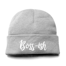 Load image into Gallery viewer, Boss-ish Embroidery Beanie Hat
