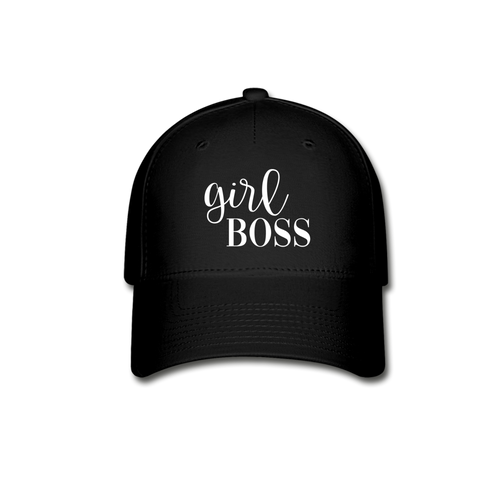 Girl Boss Baseball Cap - black