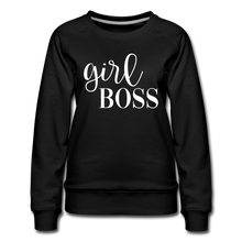 Load image into Gallery viewer, Girl Boss Premium Sweatshirt - black
