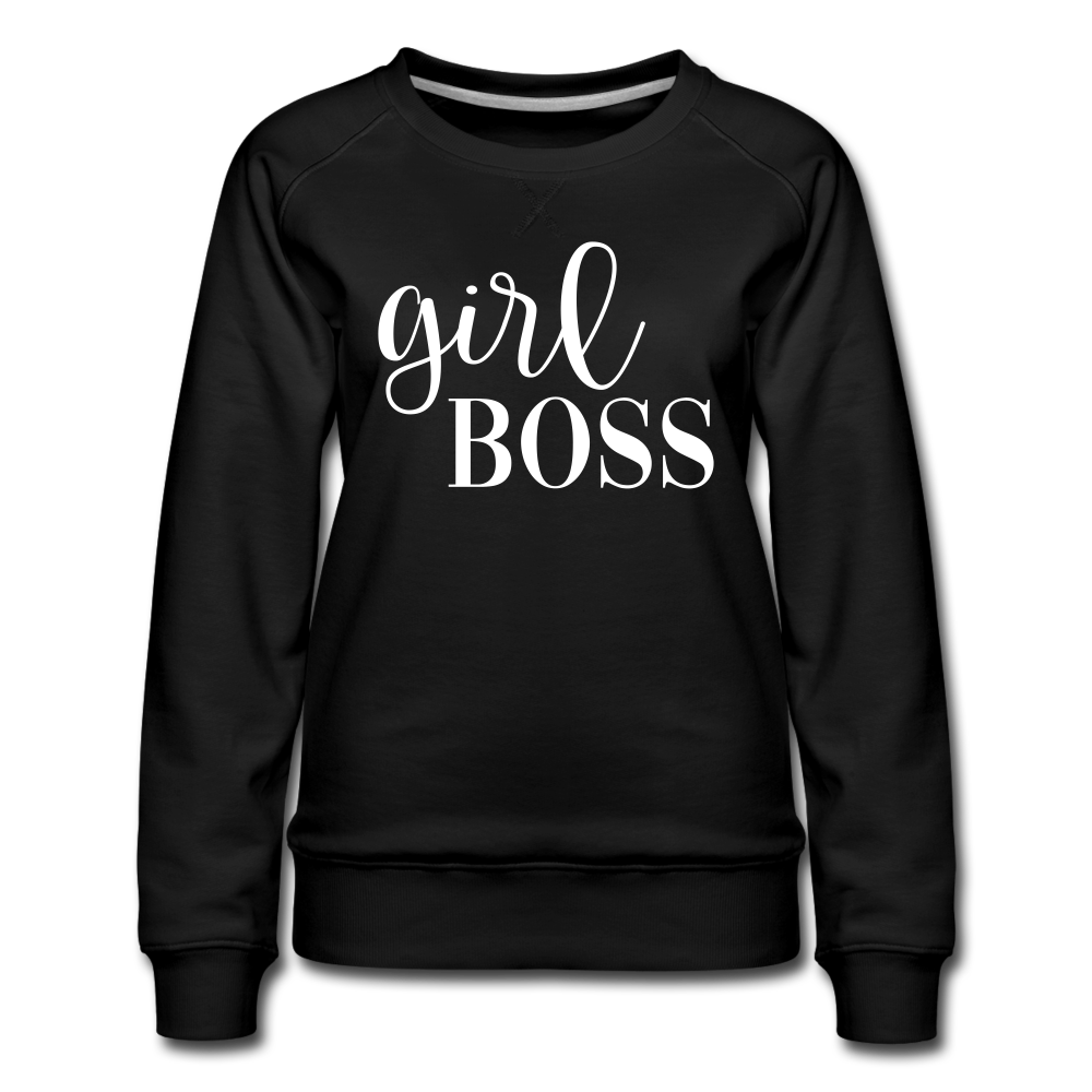 Girl Boss Premium Sweatshirt - black