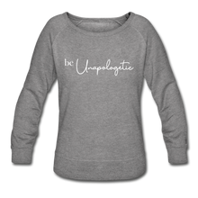 Load image into Gallery viewer, Unapologetic Crewneck Sweatshirt - heather gray
