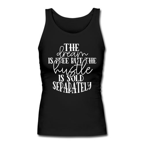 The Dream Fitted Tank - black